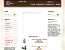 Tablet Screenshot of heatsupplies.com